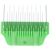 13mm Green Wide Glide Skip Tooth Comb Attachment by PetStore.Direct