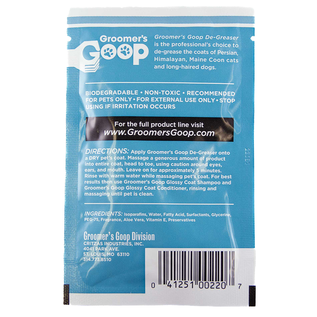 Creme Degreaser For Oily Coats 1oz by Groomer's Goop