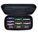 3 Wide Blades + 7 Wide Combs Bundle (Black Zipper Case) by Joyzze