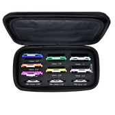 3 Wide Blades + 7 Wide Combs Bundle (Black Zipper Case) by Joyzze