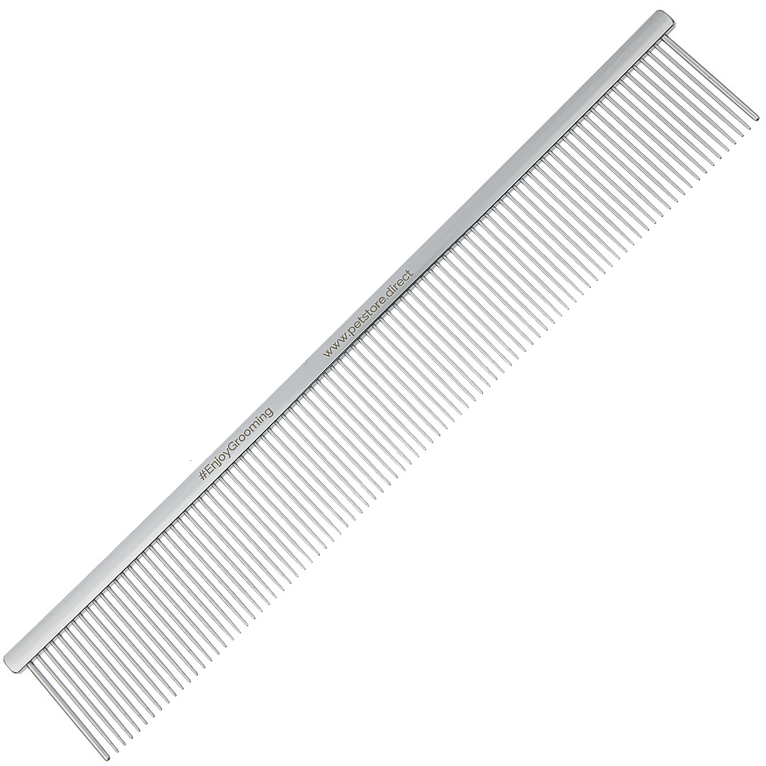 Limited Edition 9” Reinforced End Fluffing Comb by PetStore.Direct
