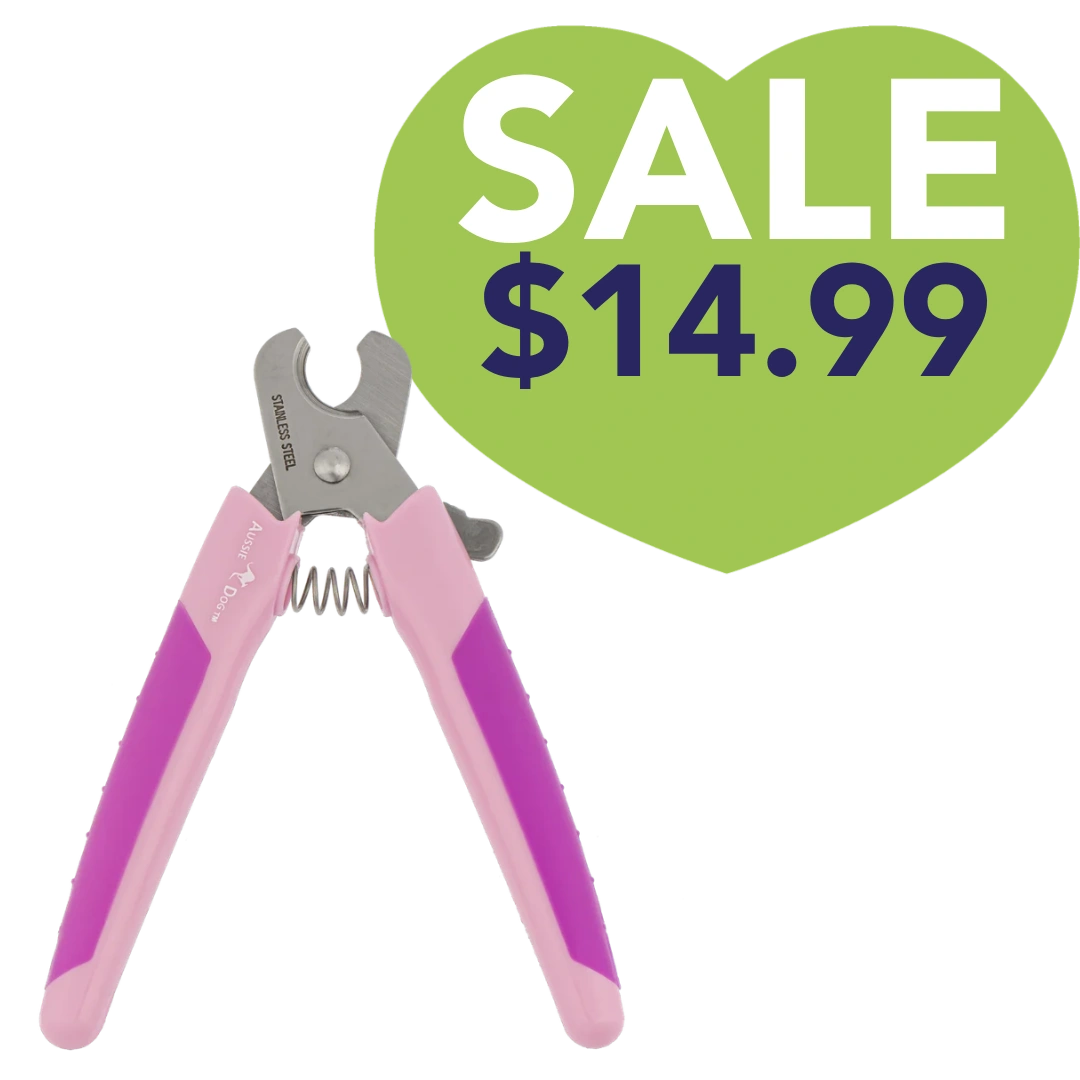 Nail Trimmer Pink and Purple by Aussie Dog