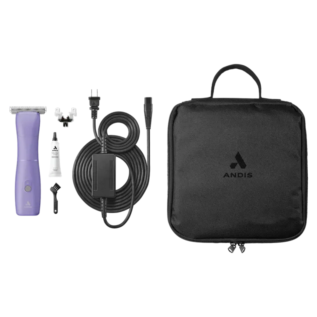 Emerge with T-84 Blade Cordless Clipper Purple by Andis