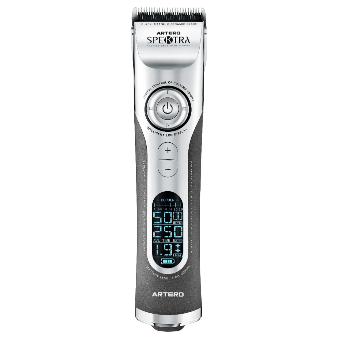 Spektra Clipper with Metaplex 8pc Metal Comb Set and Katana Blade by Artero