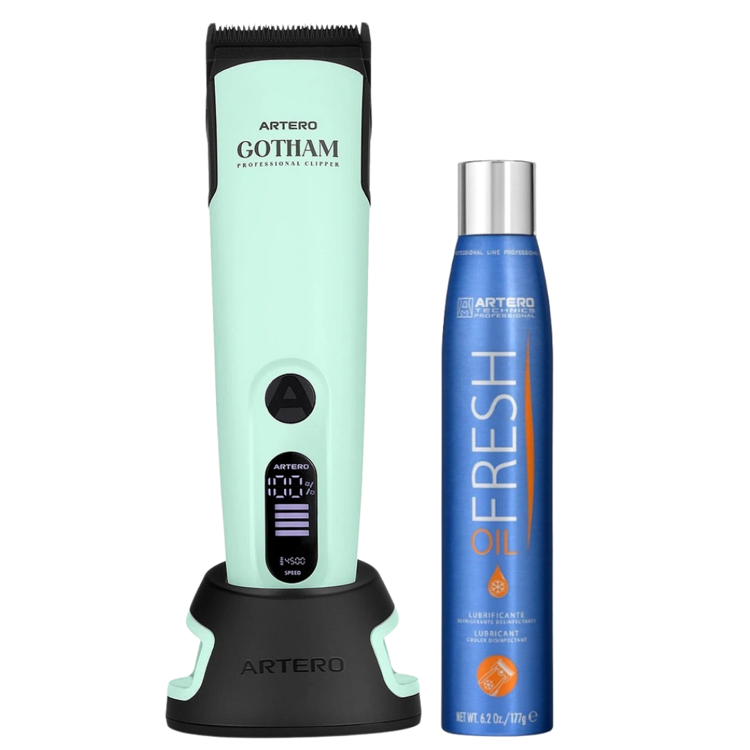 Gotham Clipper Green with Free Oil Fresh by Artero