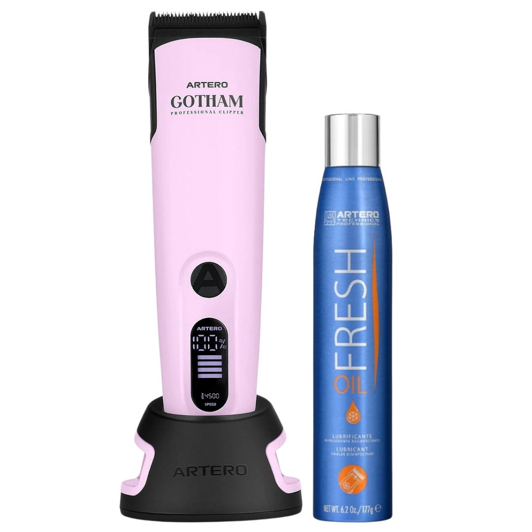 Gotham Clipper Soft Lilac with Free Oil Fresh by Artero