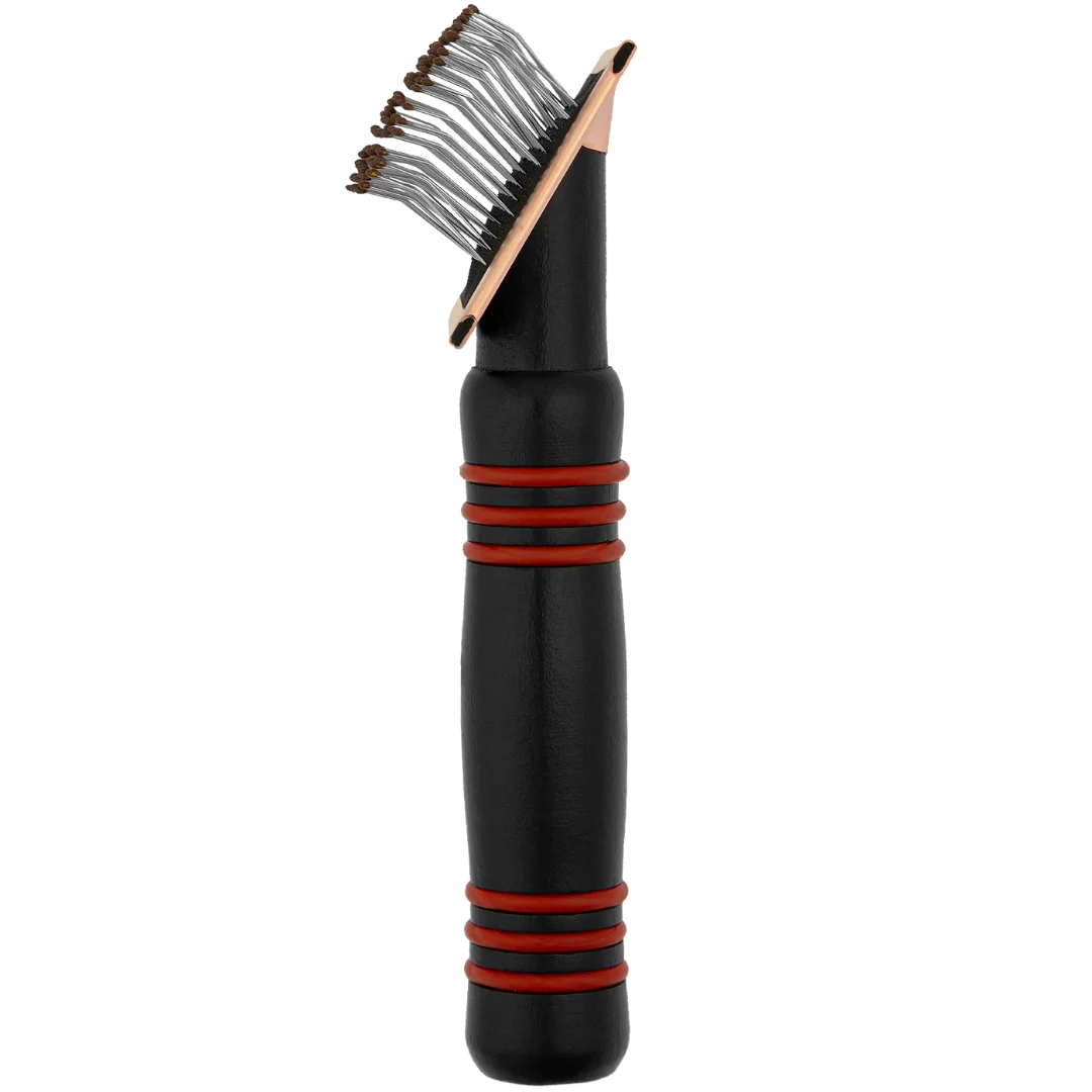 Extra Long Mini Super Soft Pin Brush by Aussie Dog