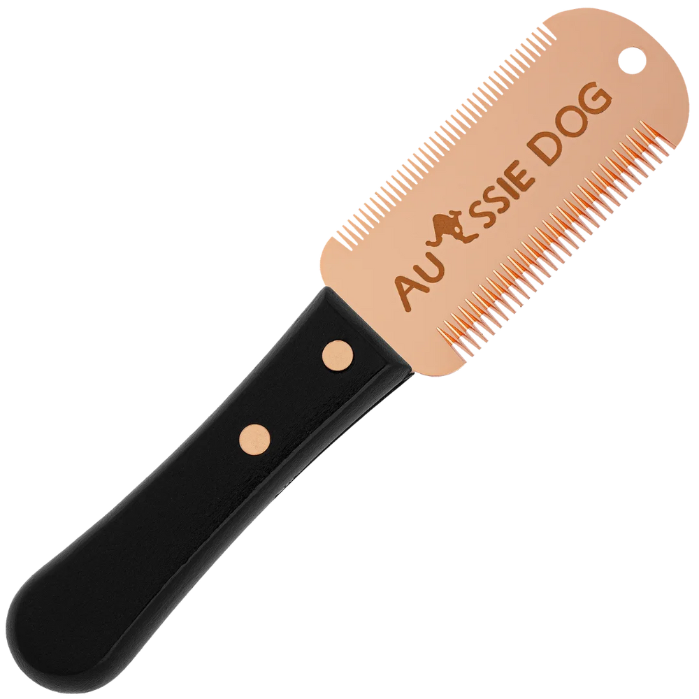 29T Coarse and 38T Fine Stripping Knife by Aussie Dog