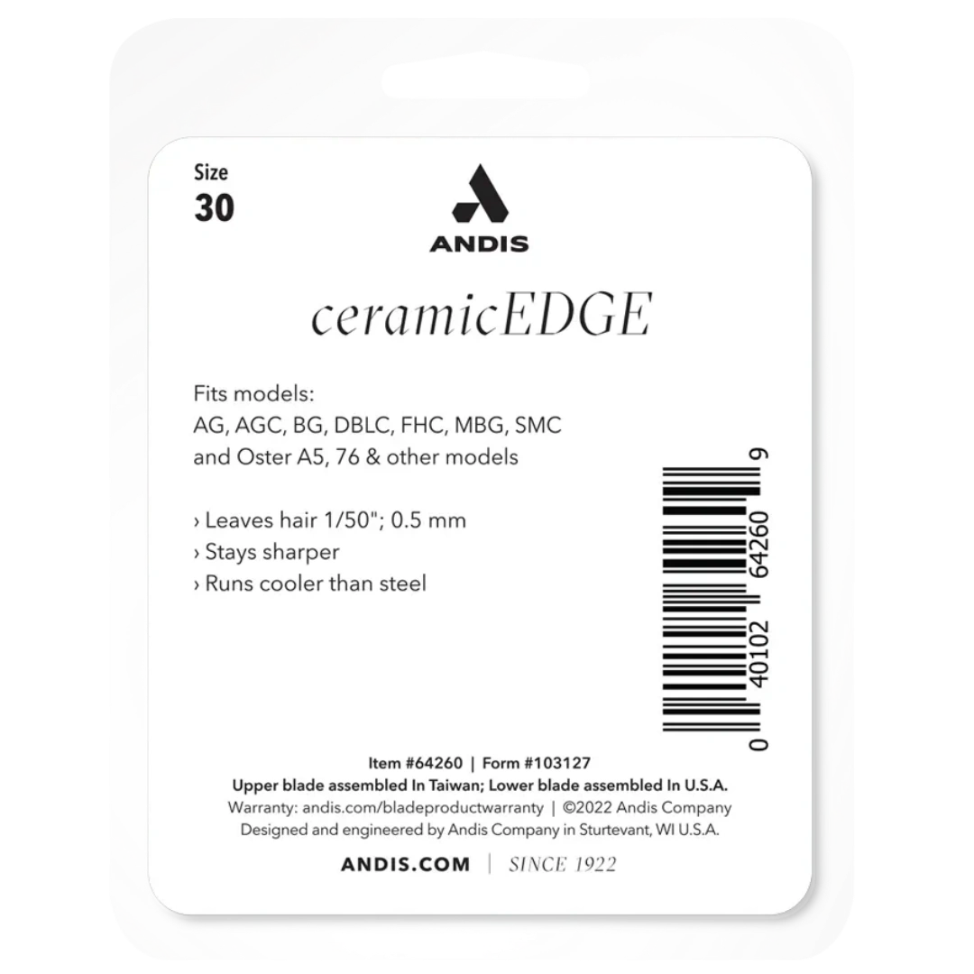 #30 CeramicEdge Detachable Blade by Andis