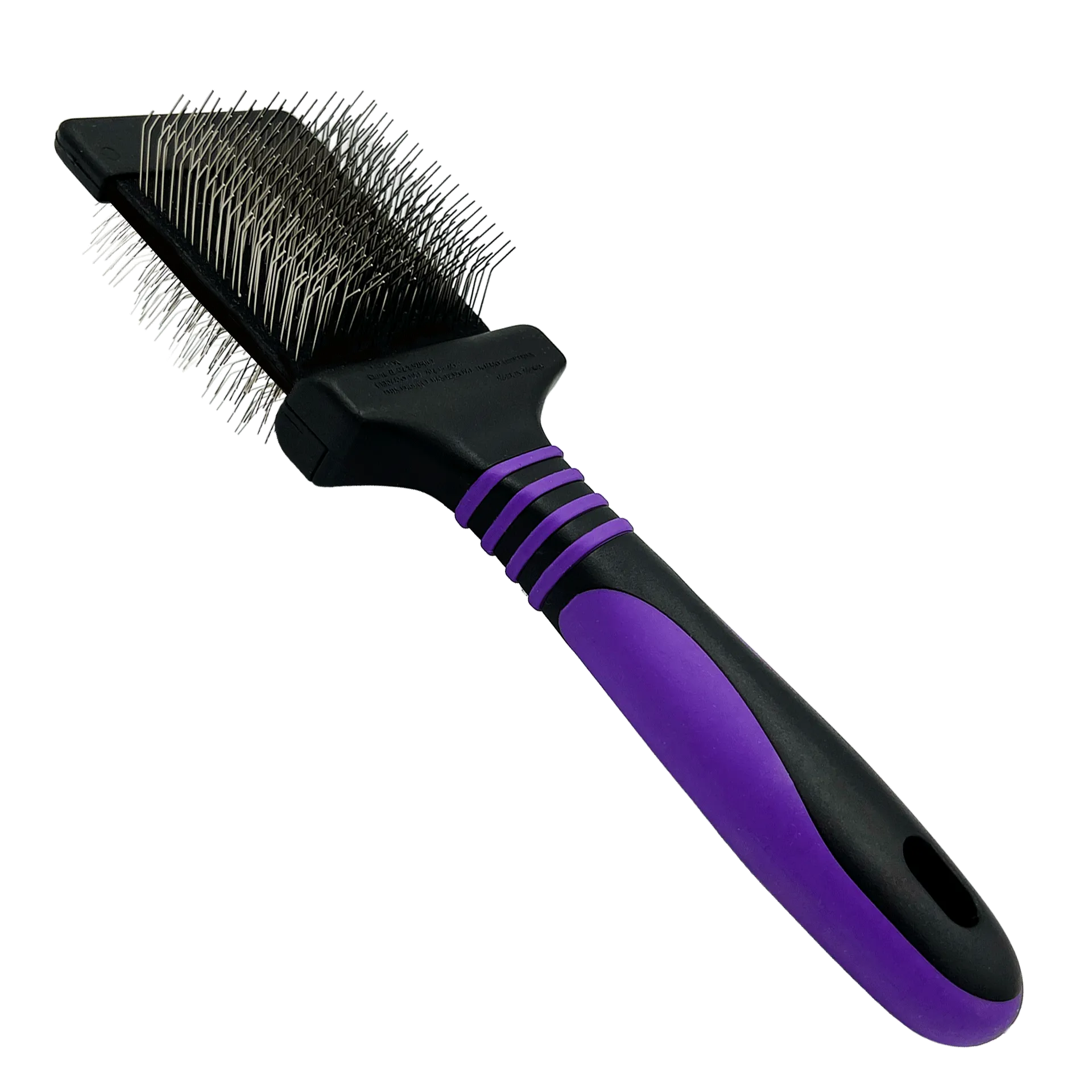 Mini Slicker Brush Purple by Dog Fashion Spa