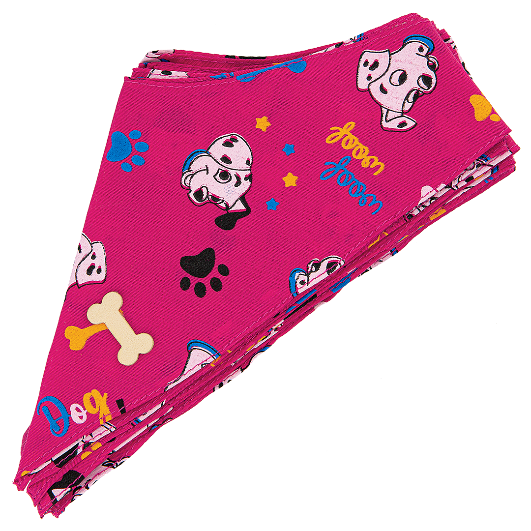 Dog Bandana Design #72 by Cecilia (Set of 10)