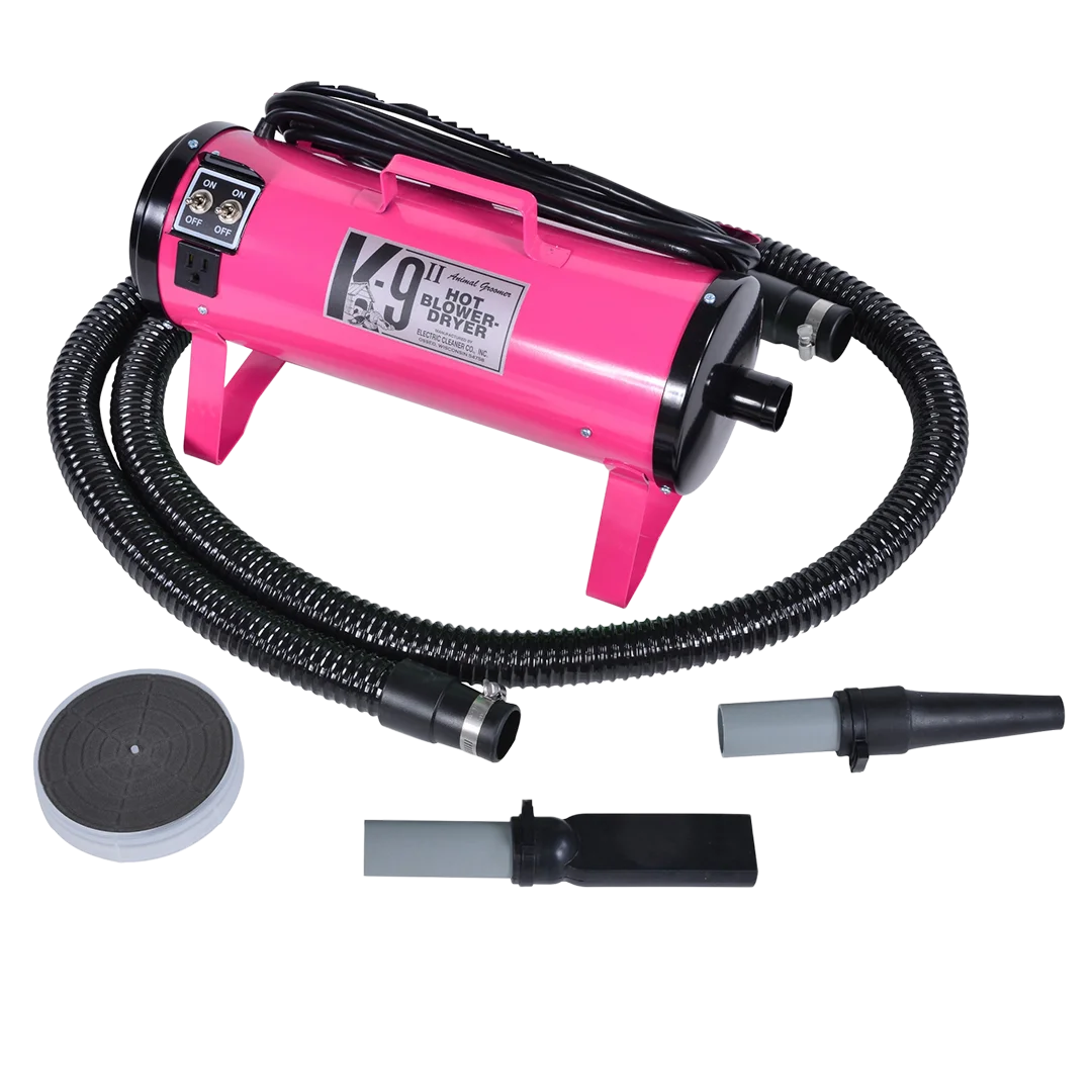 K9 II Dog Dryer Two-Speed with Free Water Peeler Attachment by Electric Cleaner