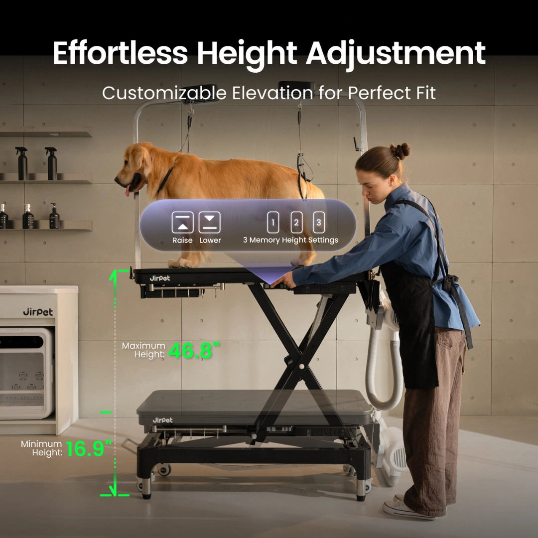 jirpet-atlas-electric-grooming-table-with-adjustable-height-led-arm