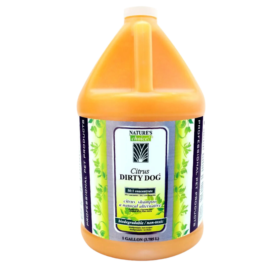 Citrus Dirty Dog Shampoo Gallon by Nature's Choice