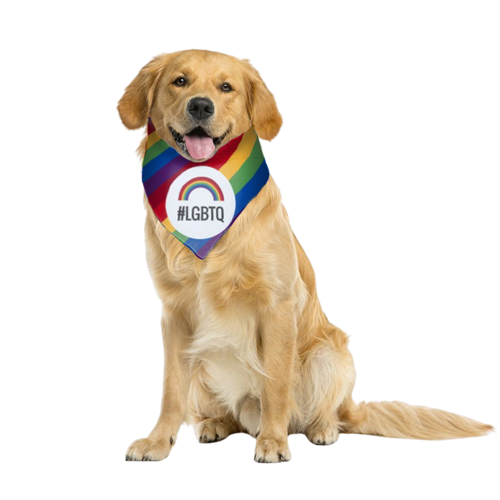 Dog Fashion Living LGBTQ Dog Bandana