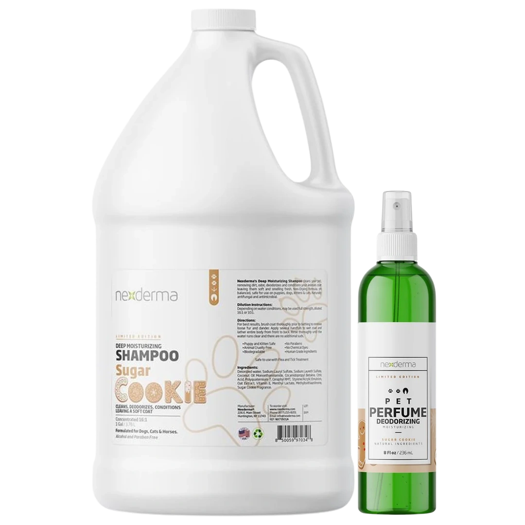 Sugar Cookie Deep Moisturizing Shampoo Gallon With Cologne 8oz by Nexderma