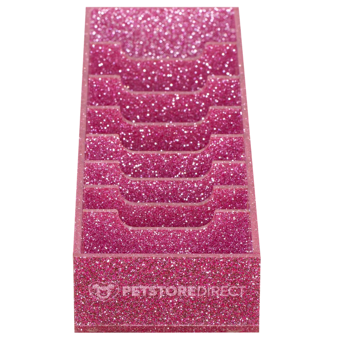 wide-9-blades-holder-sparkle-pink-by-petstore-direct