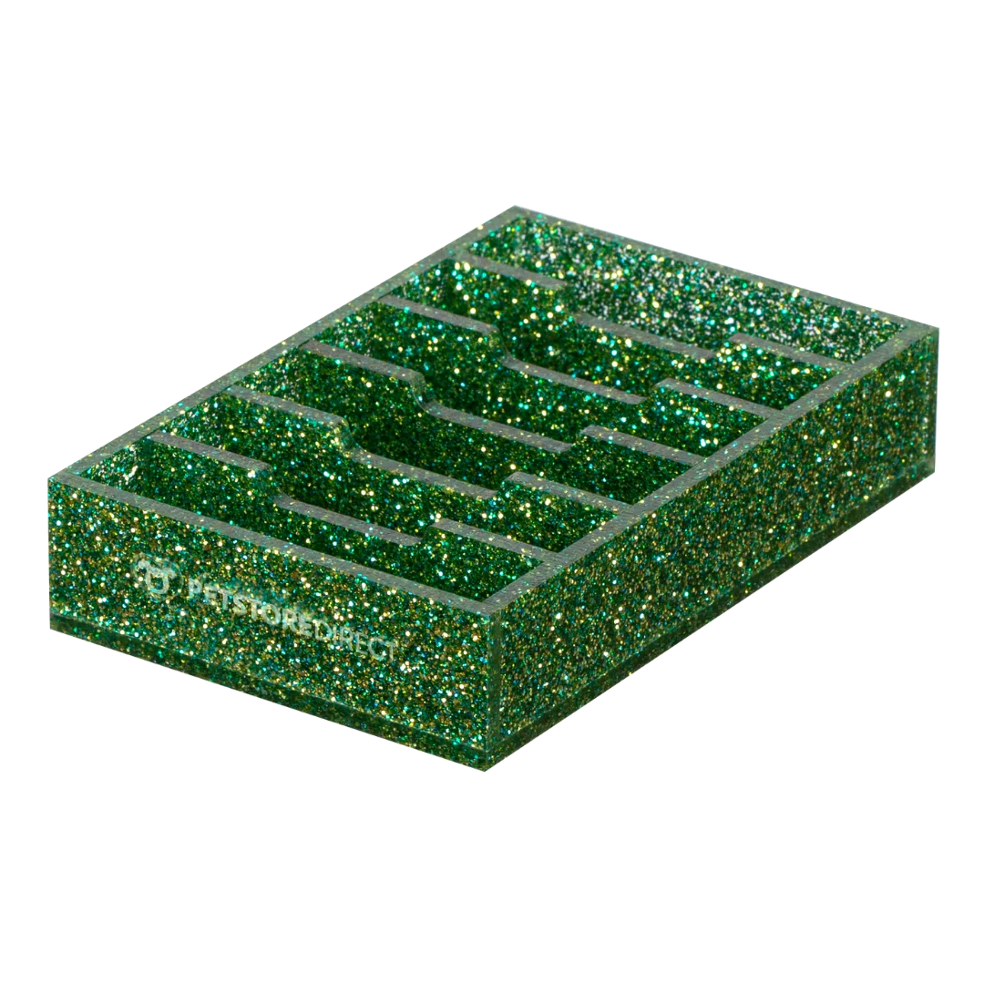 mini-wide-6-blade-holder-sparkle-green-by-petstore-direct