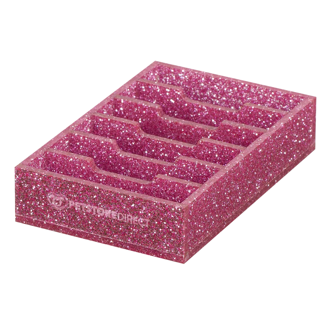 mini-wide-6-blade-holder-sparkle-pink-by-petstore-direct
