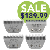 Best-Selling Wide Blades Set of 4 by PetStore.Direct