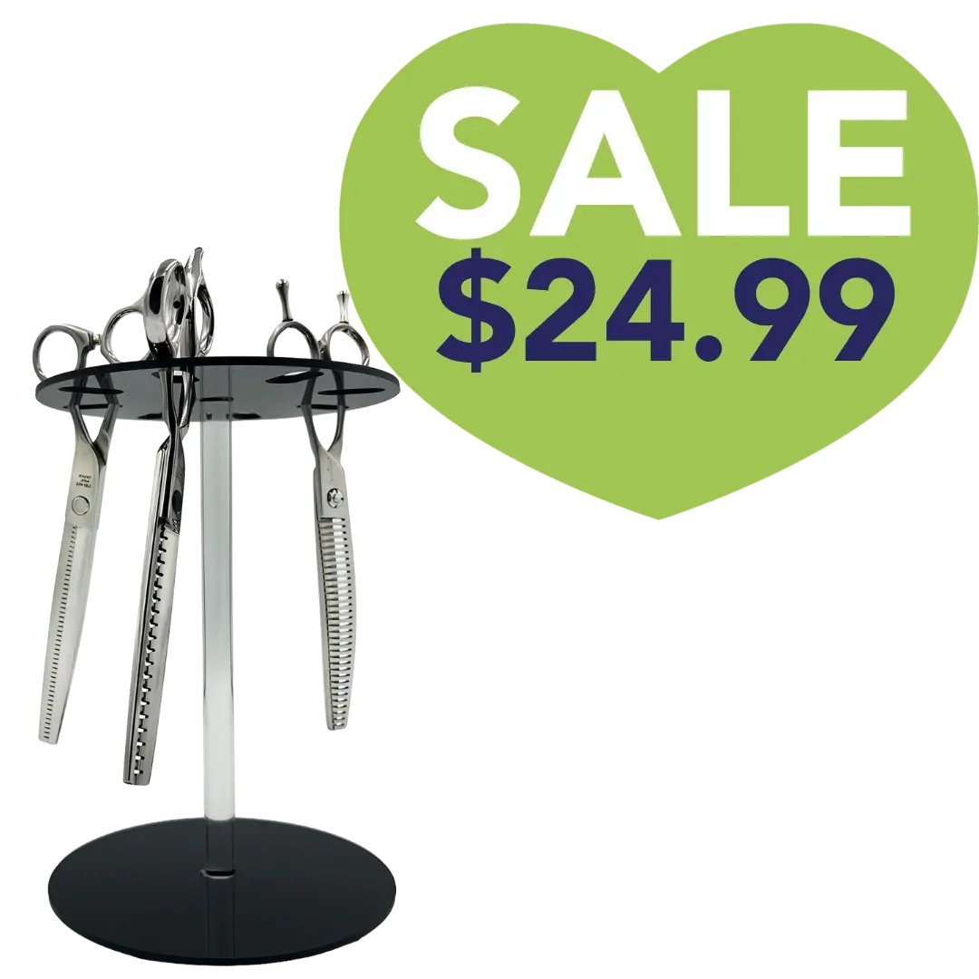 8 Scissor Tabletop Holder Black by PetStore.Direct