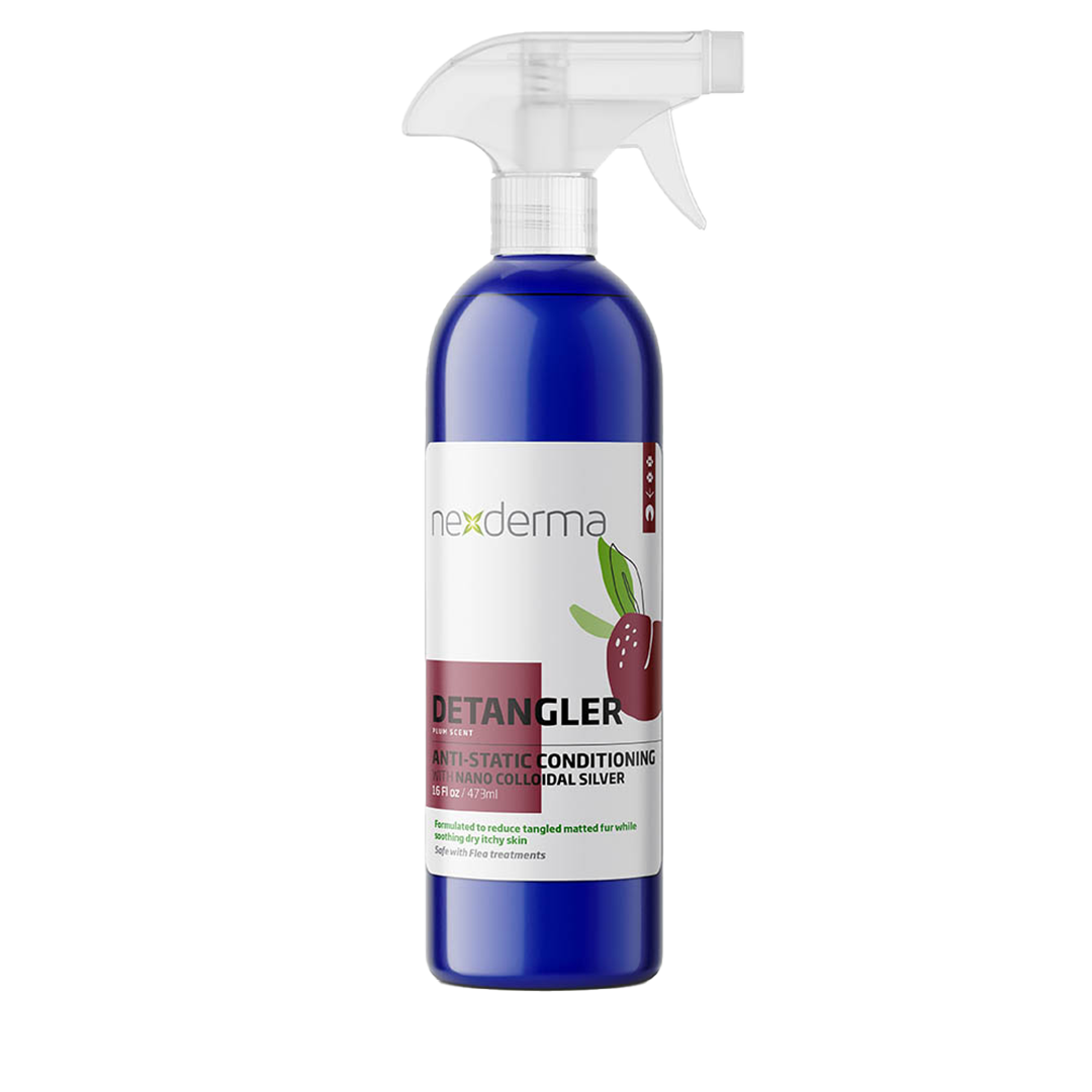 Plum Detangler Spray 16oz by Nexderma