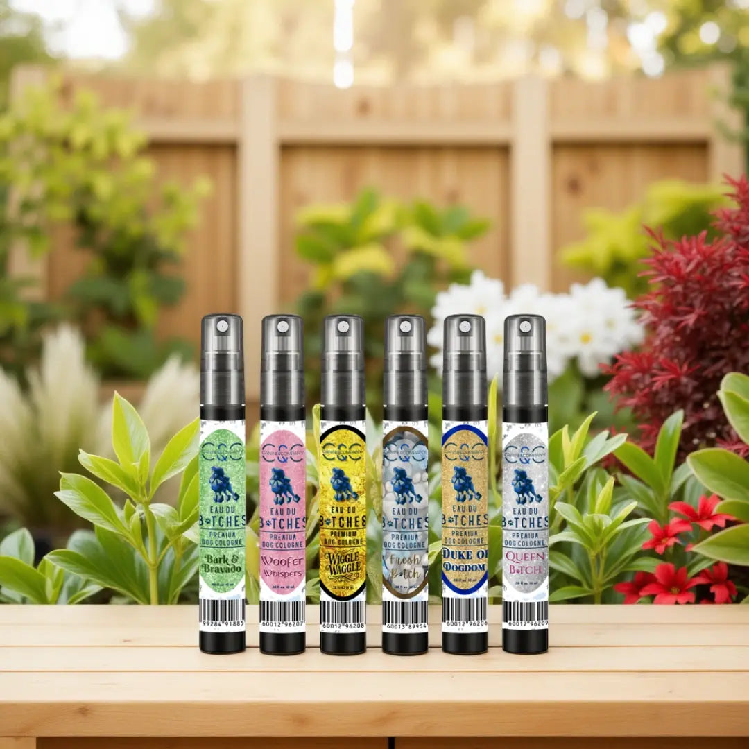 Sniff Collection Kit of 6 Premium Dog Cologne 10ml by Eau Du Bitches