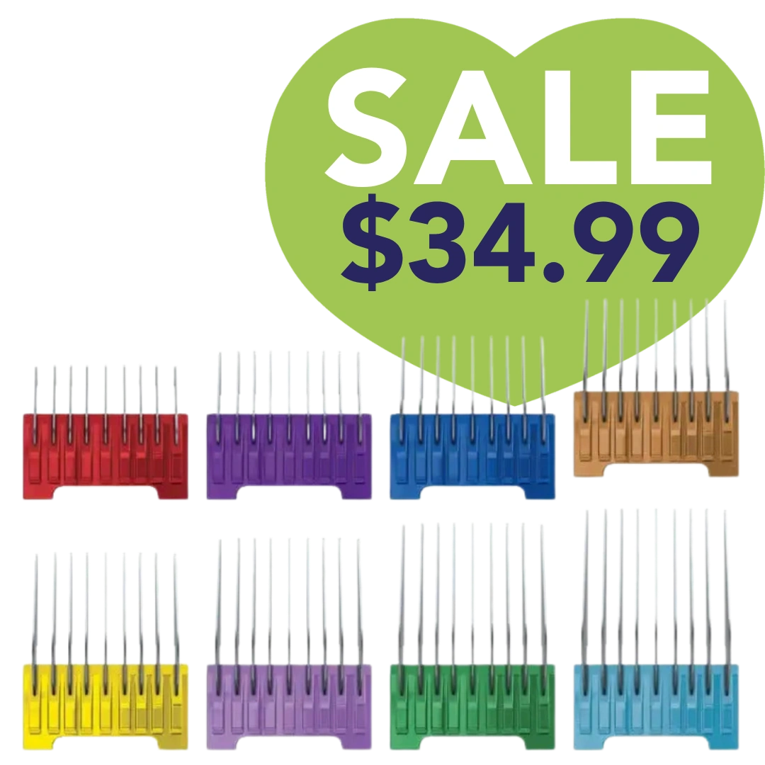 5-in-1 Stainless Steel Attachment Combs by Wahl