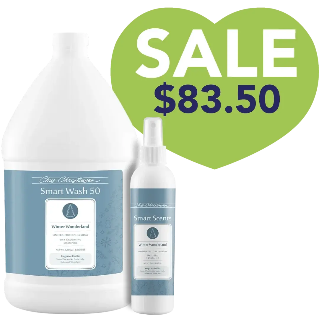 Winter Wonderland Shampoo Gallon and 8oz Cologne by Chris Christensen