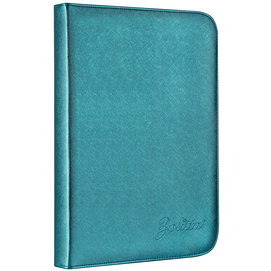 20 Scissors Case Metallic Aqua by Zolitta