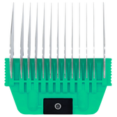 A Series Wide 22mm 7/8" Metal Comb by Joyzze