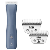 Emerge Blue Clipper with Free 4FW and 5FW Blades by Andis