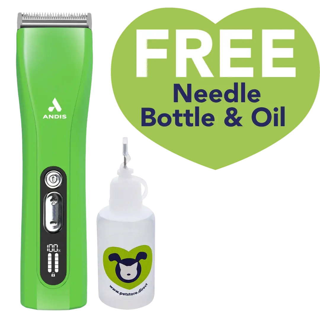 ProClip 5-in-1 Green Clipper with Free PSD blade and shear oil by Andis