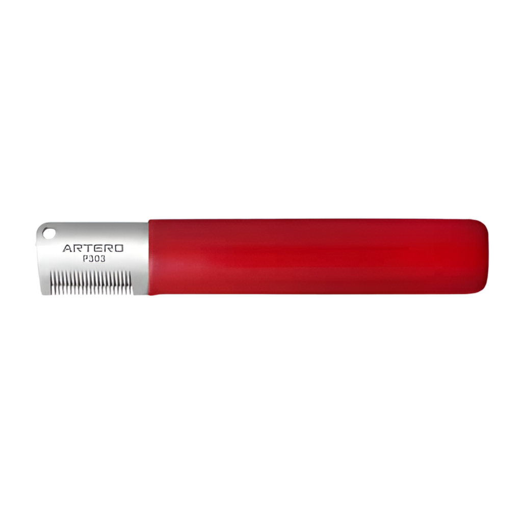 Fine Red Left-Handed Stripping Knife by Artero`
