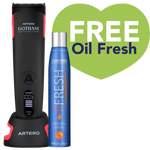 Gotham Clipper Black with Free Oil Fresh by Artero