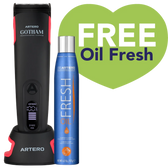 Gotham Clipper Black with Free Oil Fresh by Artero
