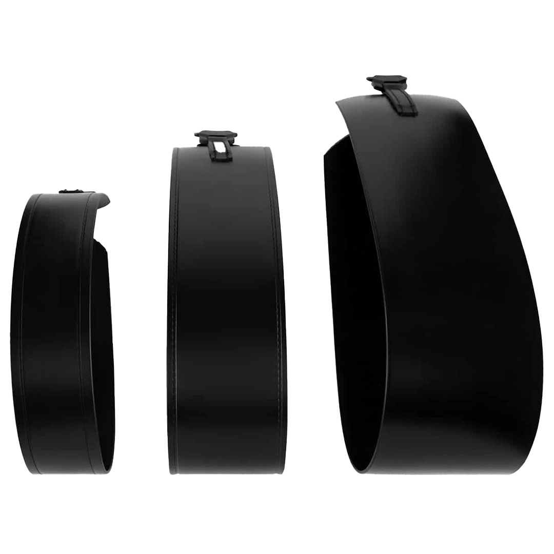  Alpha Grooming AXL Belly Band Black with three sizes