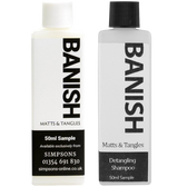 Trial Size Duo : Shampoo and Conditioner by Banish