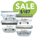 Best-Selling Wide Ceramic Blades Set of 4 by Zolitta