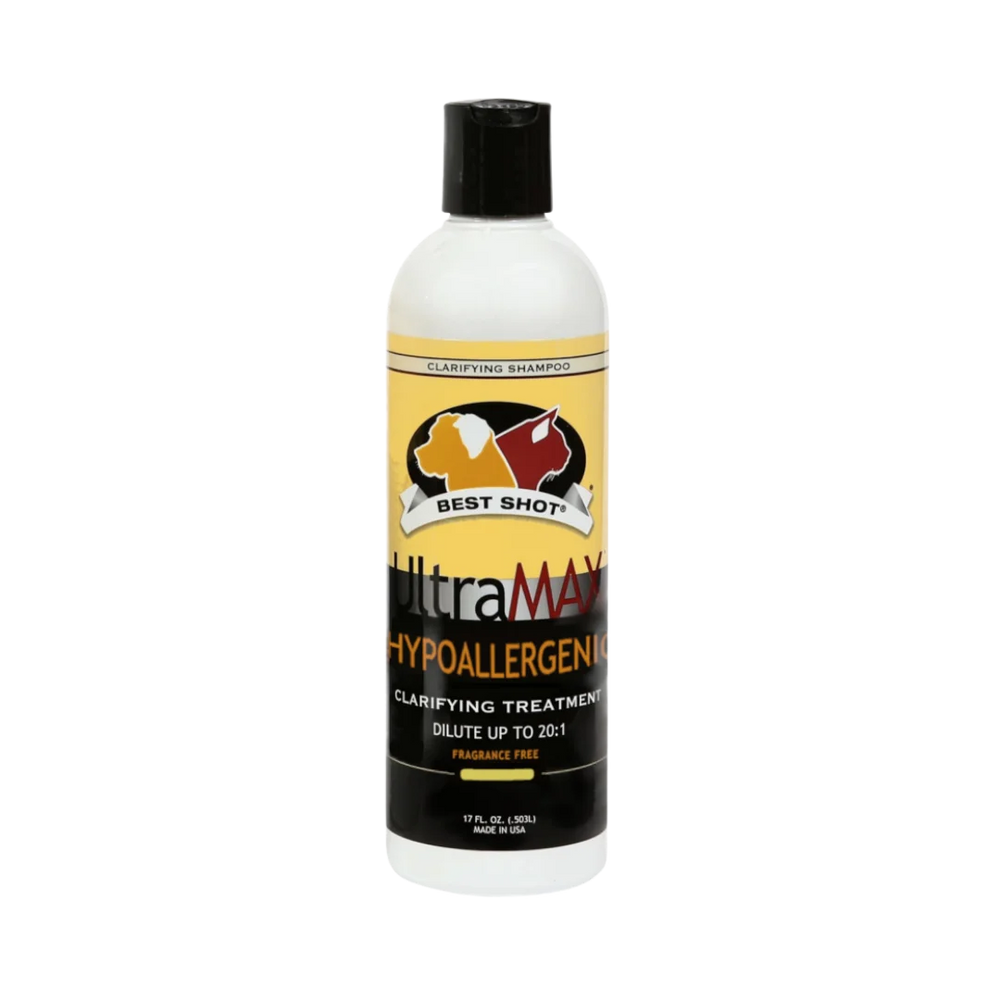 Ultramax Hypoallergenic Clarifying Shampoo 17oz by Best Shot