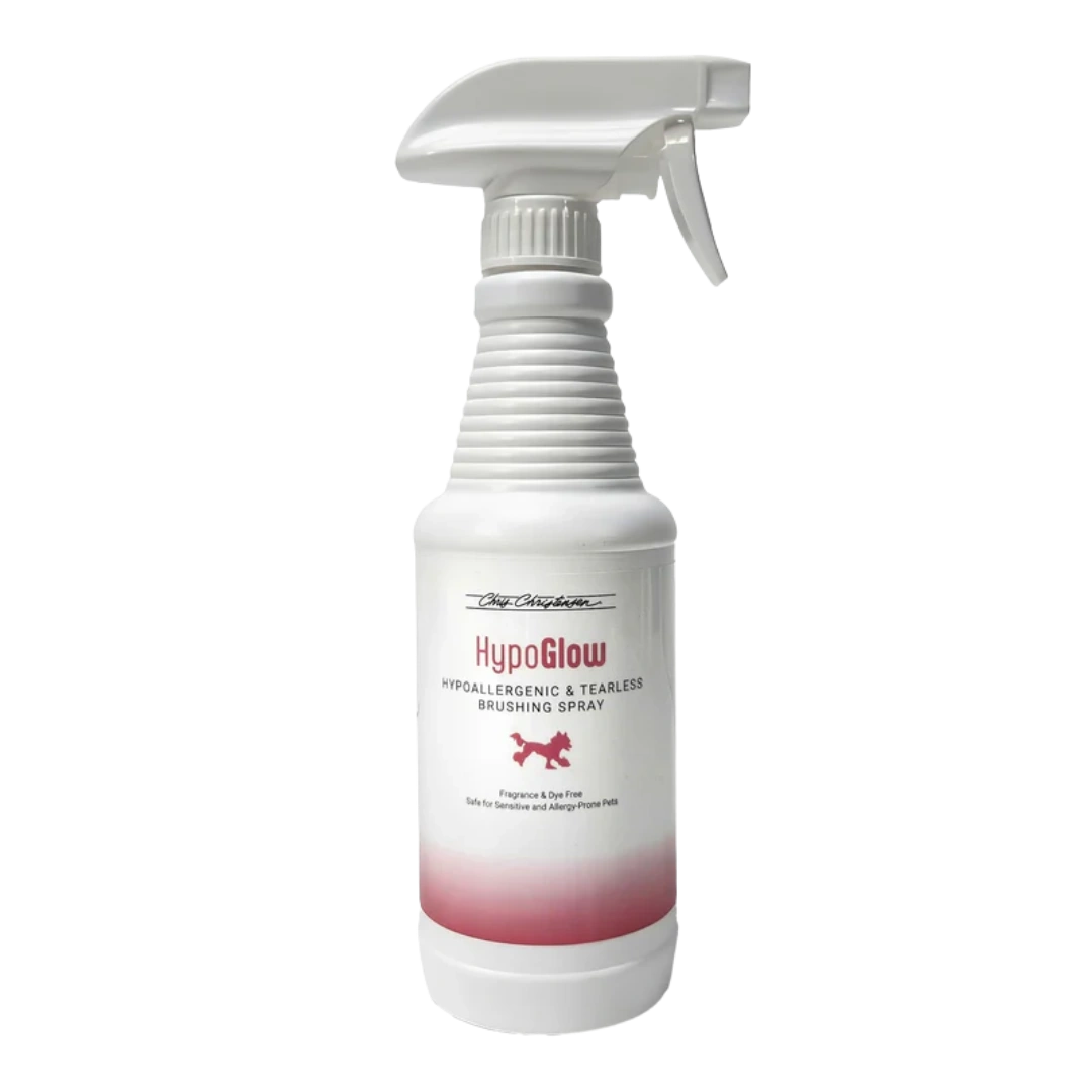 HypoGlow Hypoallergenic & Tearless Brushing Spray 16oz by Chris Christensen