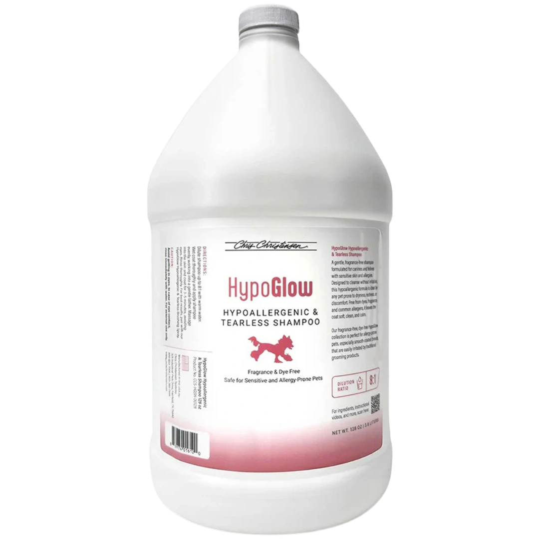 HypoGlow Hypoallergenic & Tearless Shampoo Gallon by Chris Christensen