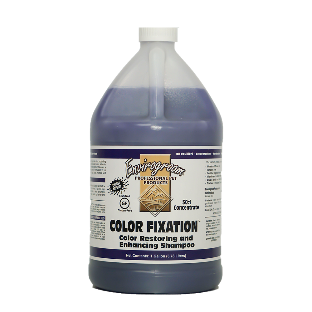 Color Fixation Shampoo Gallon by envirogroom
