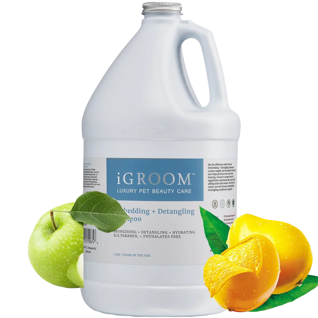 Deshedding and Detangling Shampoo Gallon by iGroom