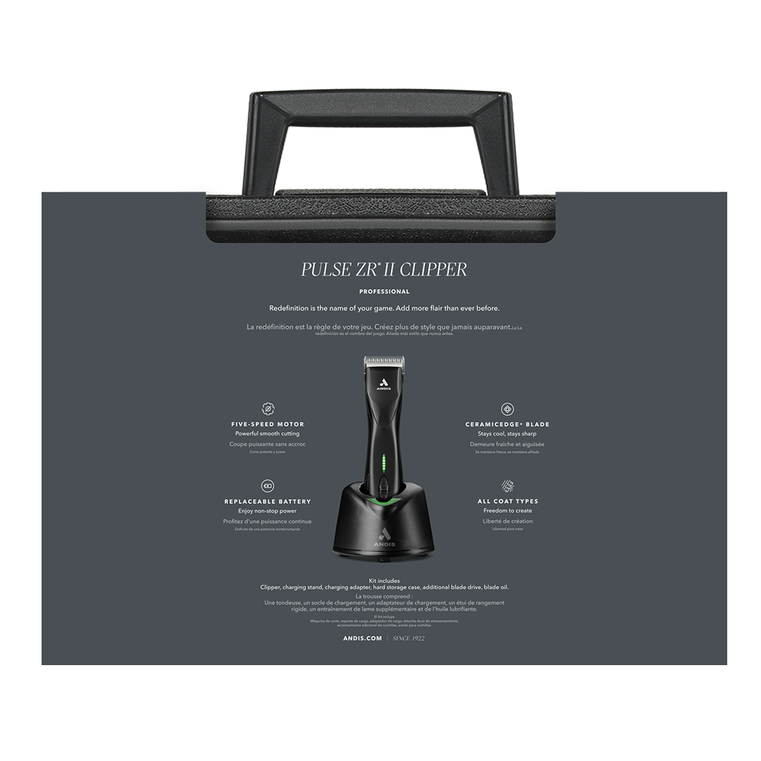 Pulse ZR II Detachable Blade Clipper + Free Oil by Andis