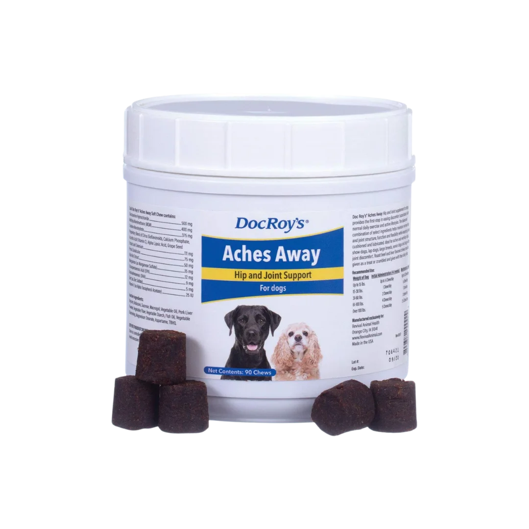 Aches Away 90ct Regular Chew by Doc Roy's