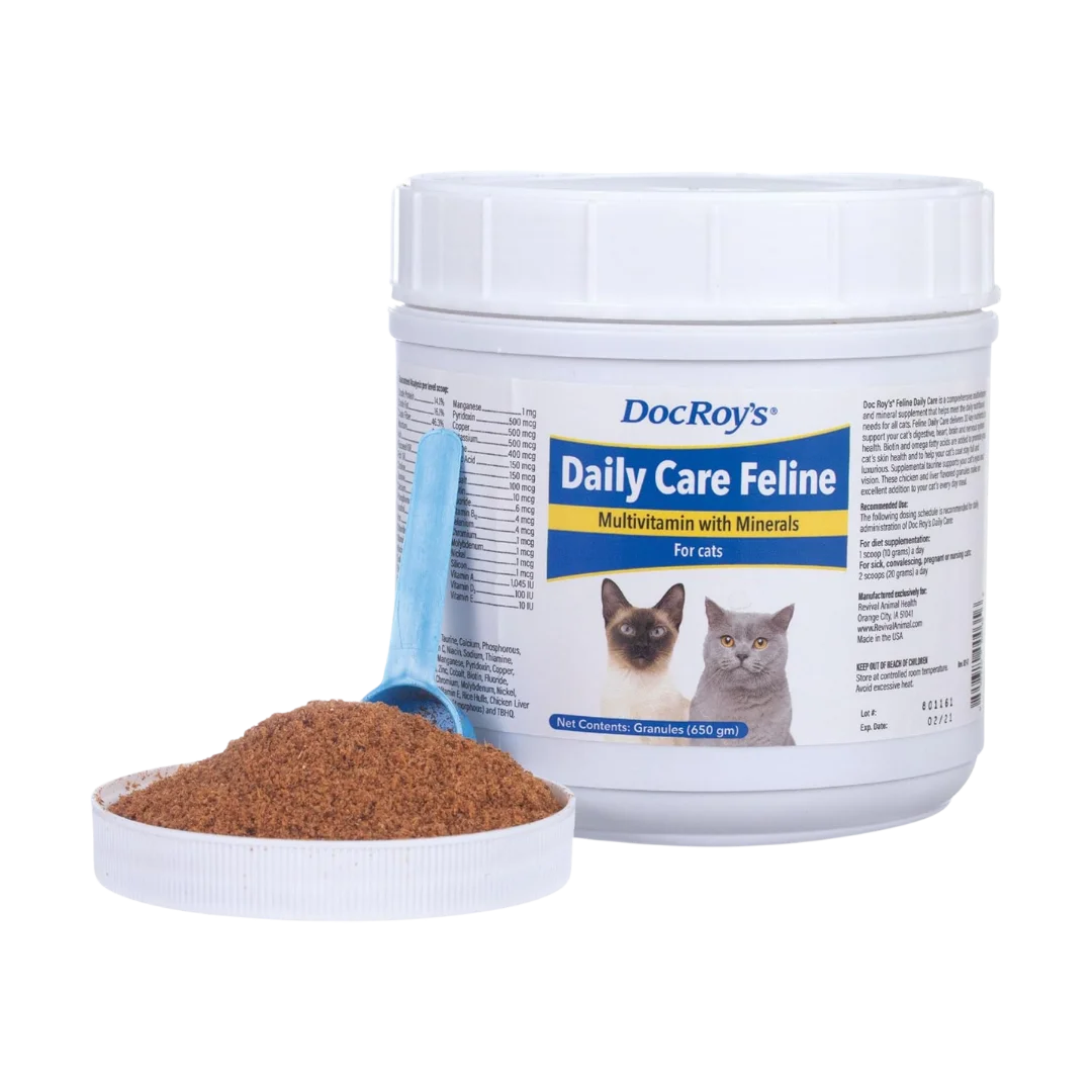 Daily Care Feline 650gm Granules by Doc Roy's