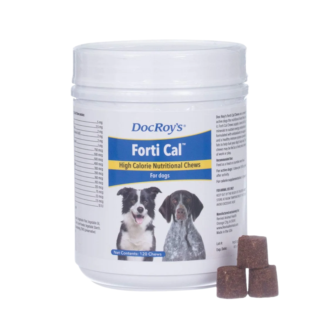 Forti Cal 120ct Soft Chews by Doc Roy's
