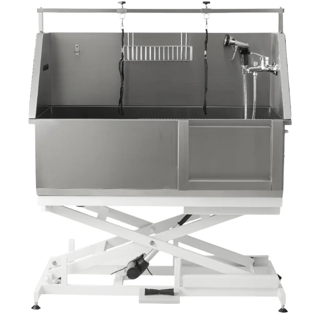 Electric Lift Stainless Bathing Tub by PetStore.Direct