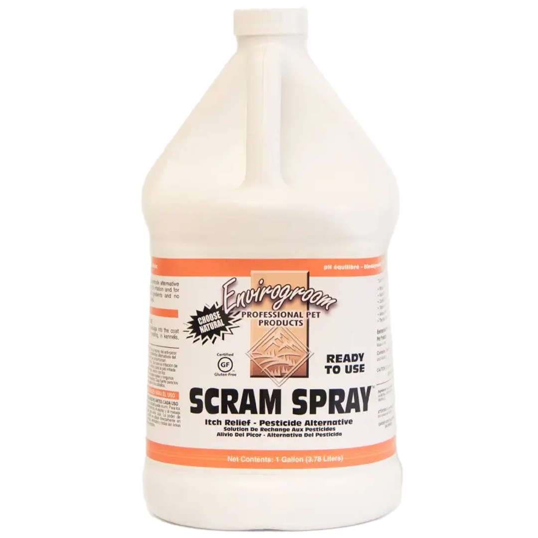 Scram Anti Itch Pesticide Alternative Spray Gallon by Envirogroom